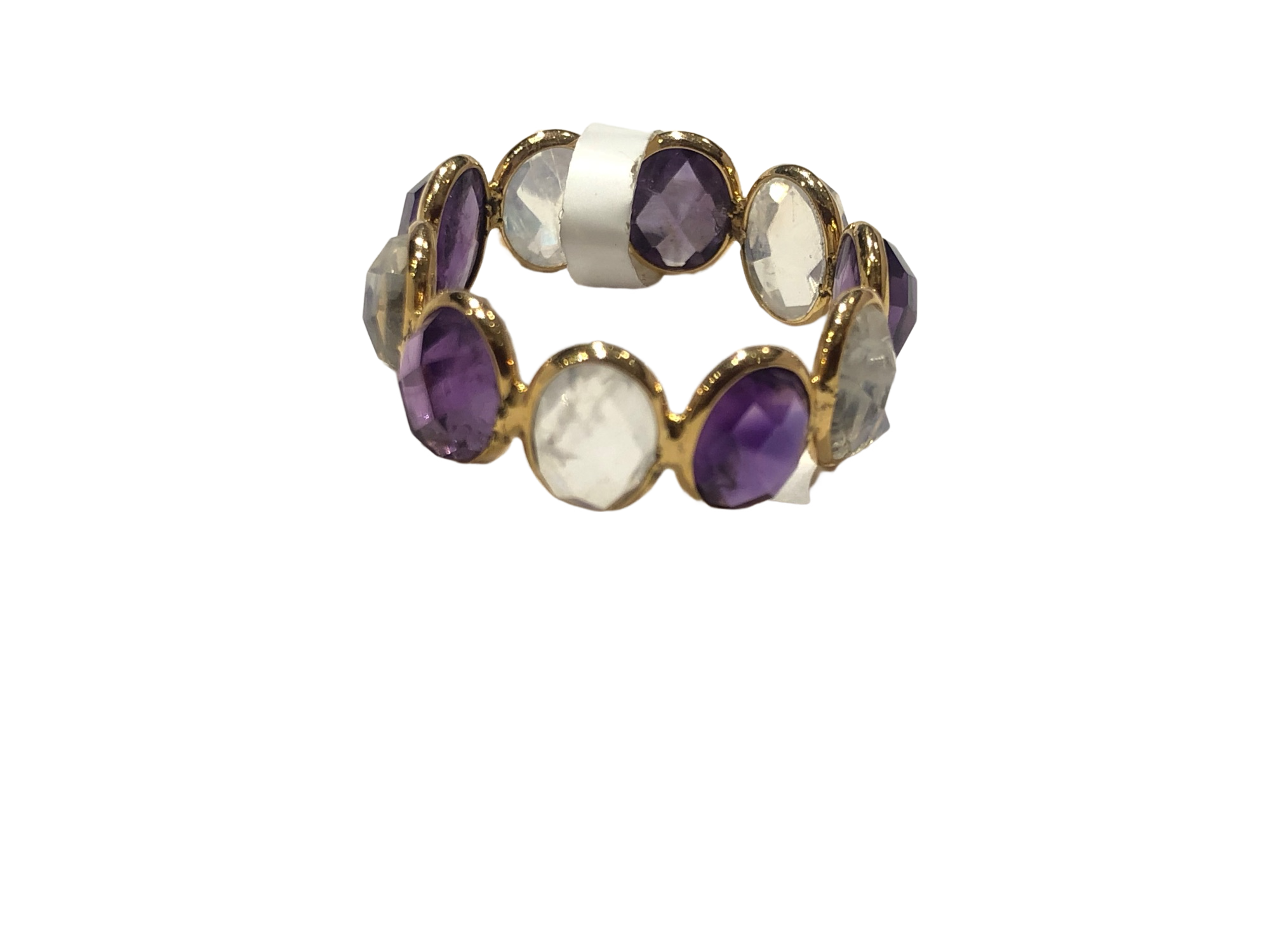 Art Deco Right Hand Ring Moonstone Ring in Platinum & 14K - Filigree  Jewelers